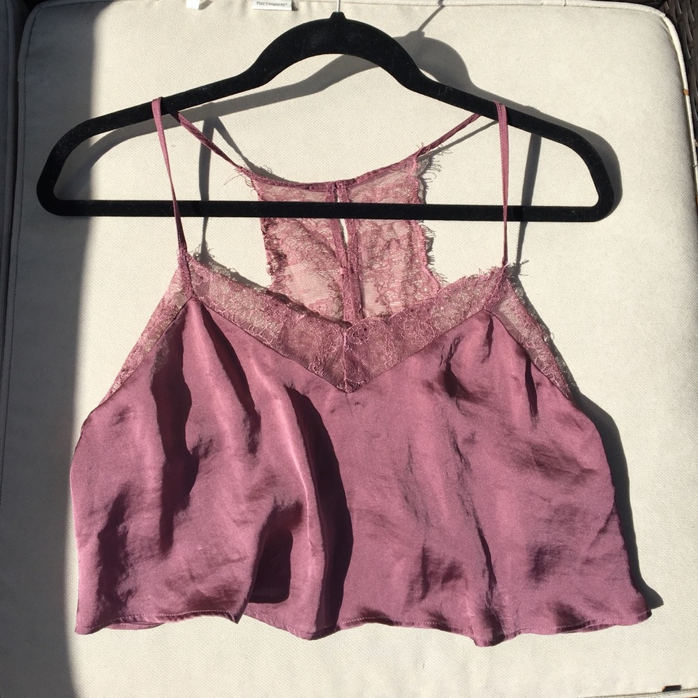 Free People Satin and Lace Brami